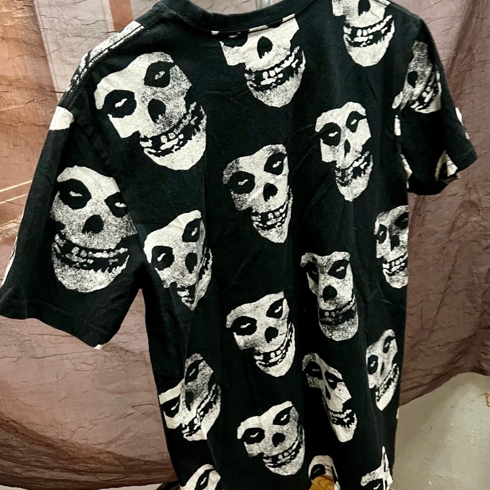 Misfits Fiend Skull All Over T-Shirt,